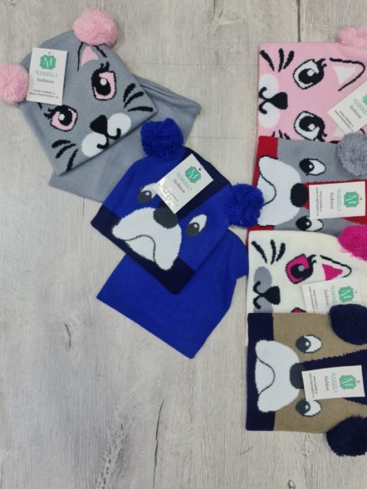 Комплект (шапка и снуд)  Мариэла (5 шт * 150р)