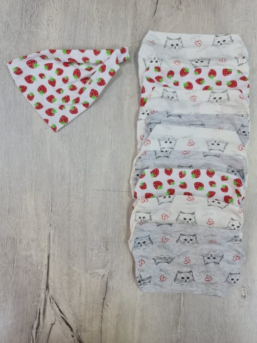 Бандана для девочки на резинке Мариэла (5 шт*90 р)