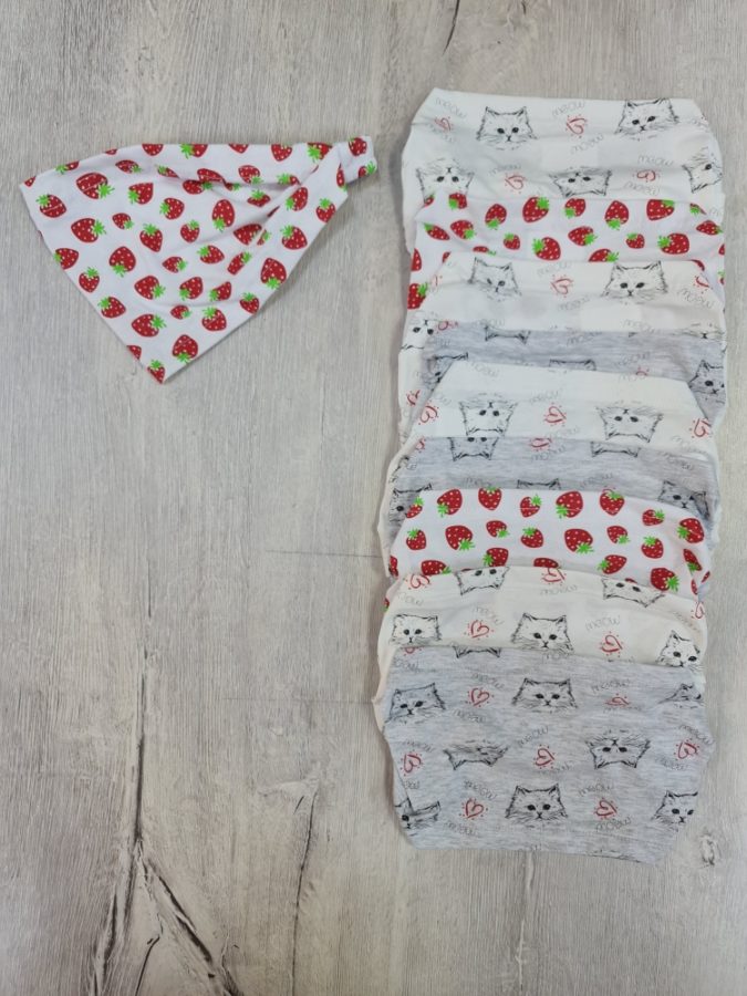 Бандана для девочки на резинке Мариэла (5 шт*90 р)