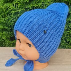 Шапка Мариэла тыковка для мальчика на хлопке (5 шт*420 р)