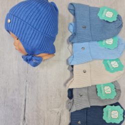 Шапка Мариэла  для мальчика на хлопке (5 шт*420 р)