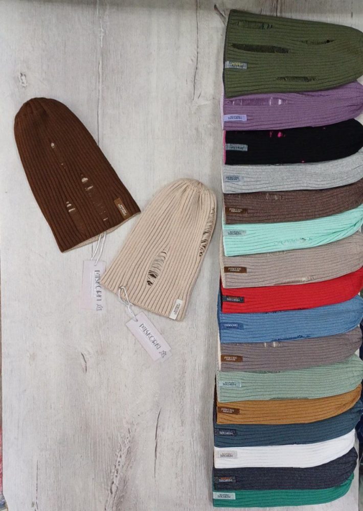 Шапка miskorki Скитл (5 шт * 590р)