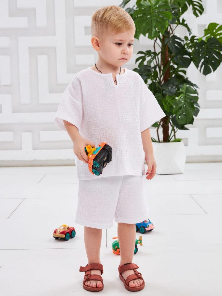 Костюм детский из муслина Мариэла (5шт*550руб) (Копировать)