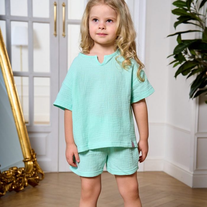 Костюм детский из муслина Мариэла (5шт*550руб) (Копировать)