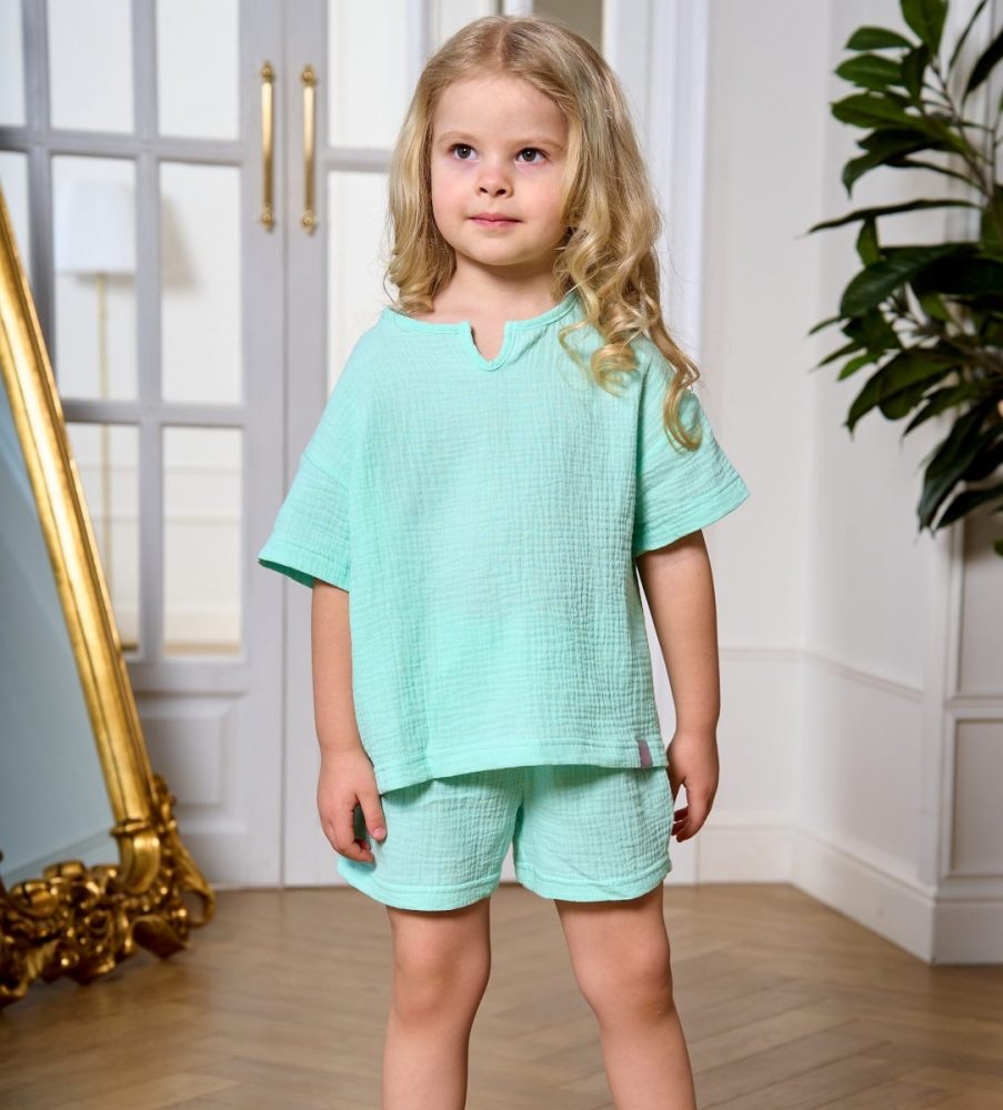 Костюм детский из муслина Мариэла (5шт*550руб) (Копировать)