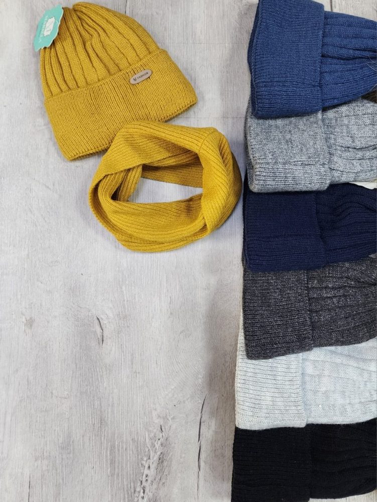 Комплект (шапка и снуд) Мариэла (5 шт * 950 р) (Копировать)