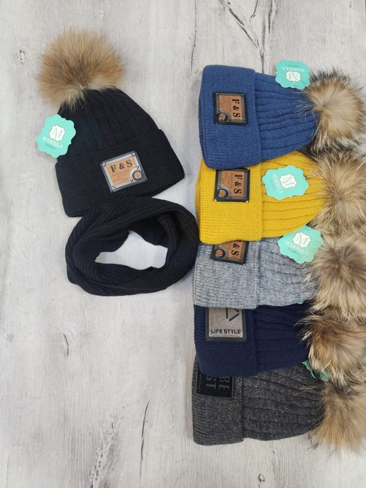 Комплект (шапка и снуд) Мариэла "5*4 kinder" (5 шт * 690 р) (Копировать)