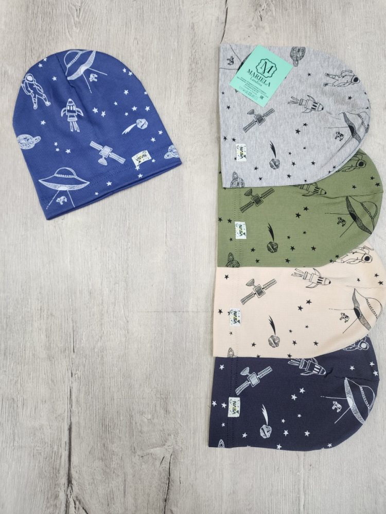 Шапка трикотажная одинарная Мариэла (5шт*210) (Копировать)