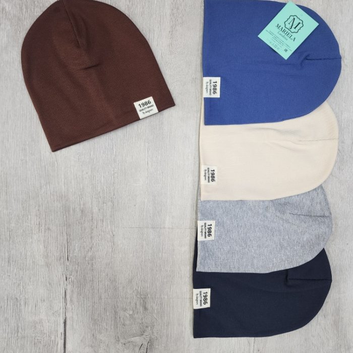 Шапка Мариэла трикотажная (5шт*250р) (Копировать)