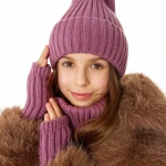 Комплект  тыковка тройка с митенками Мариэла (5шт*850р)